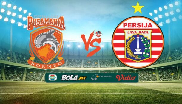 Hasil HT Borneo FC Vs Persija Jakarta 1-0